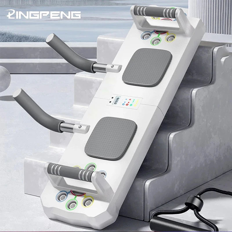 Portable Push Up Sit Up Double Plate Trainer