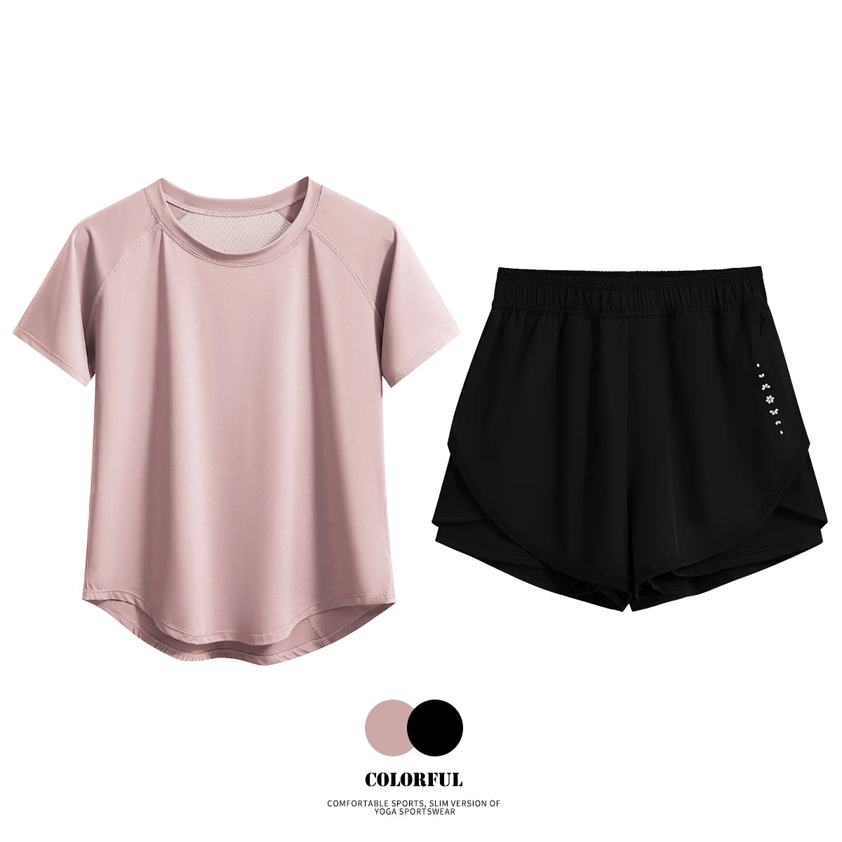 Quick Dry Summer 2 Piece Fitness Set