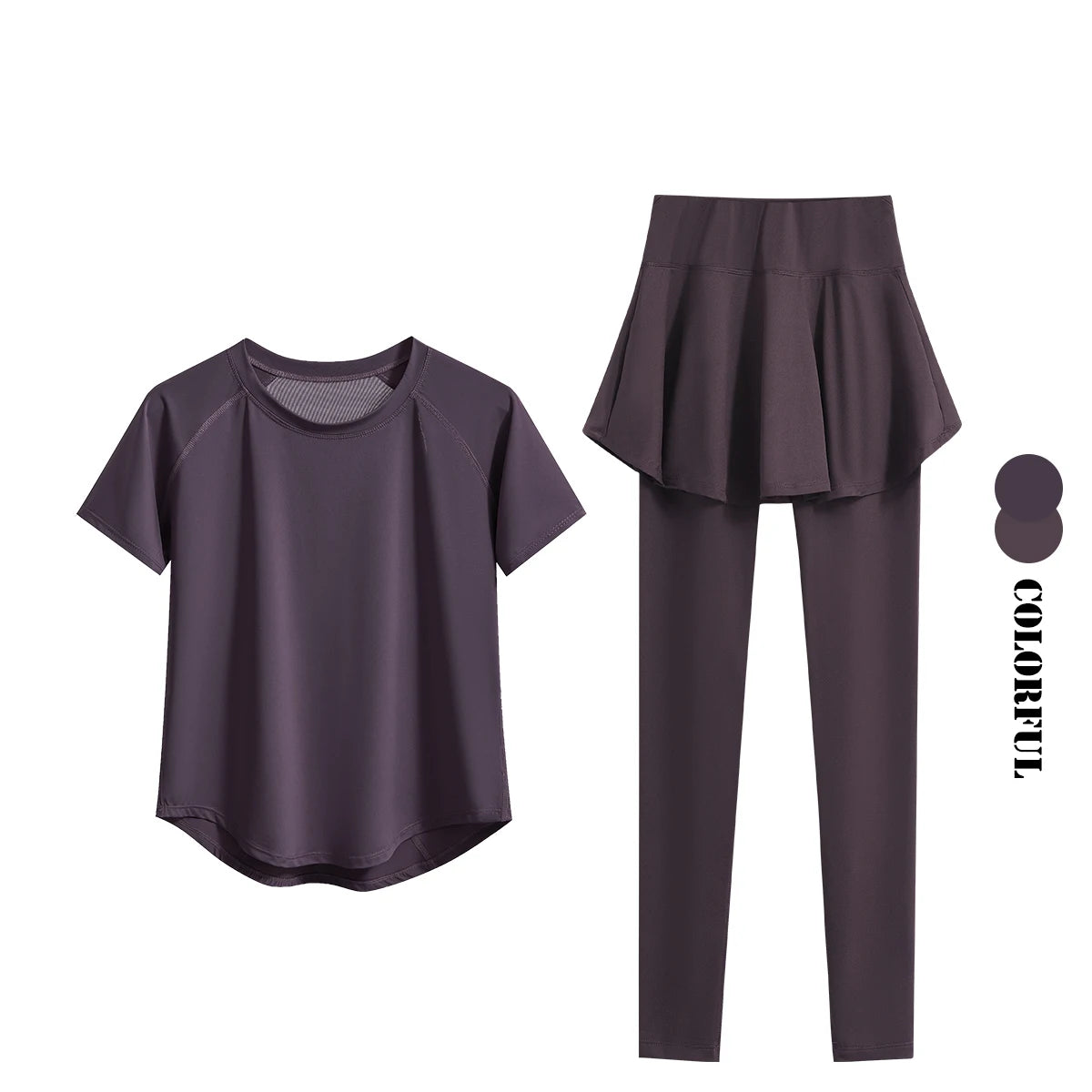 Two Piece Yoga Tracksuit Set for Women