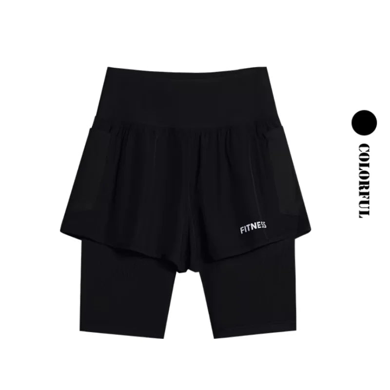 Lightweight Yoga Workout Set 2 in 1 Shorts