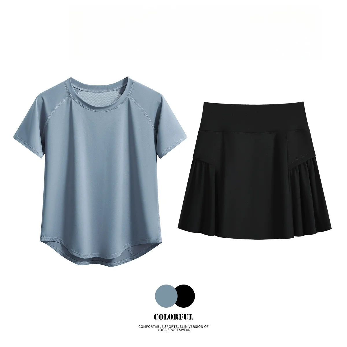 Quick Dry Tennis Skirt Set