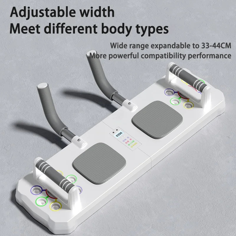 Portable Push Up Sit Up Double Plate Trainer