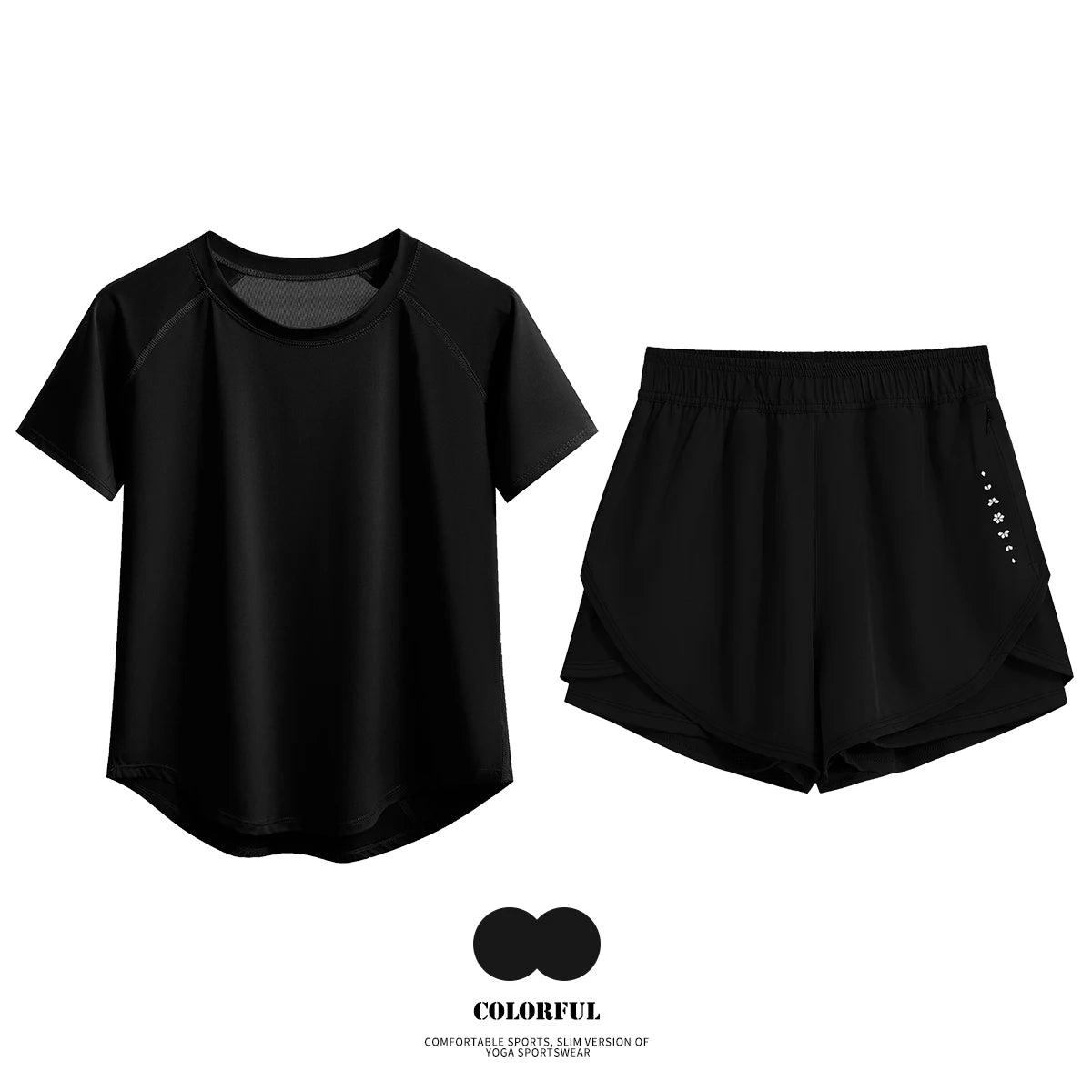 Quick Dry Summer 2 Piece Fitness Set