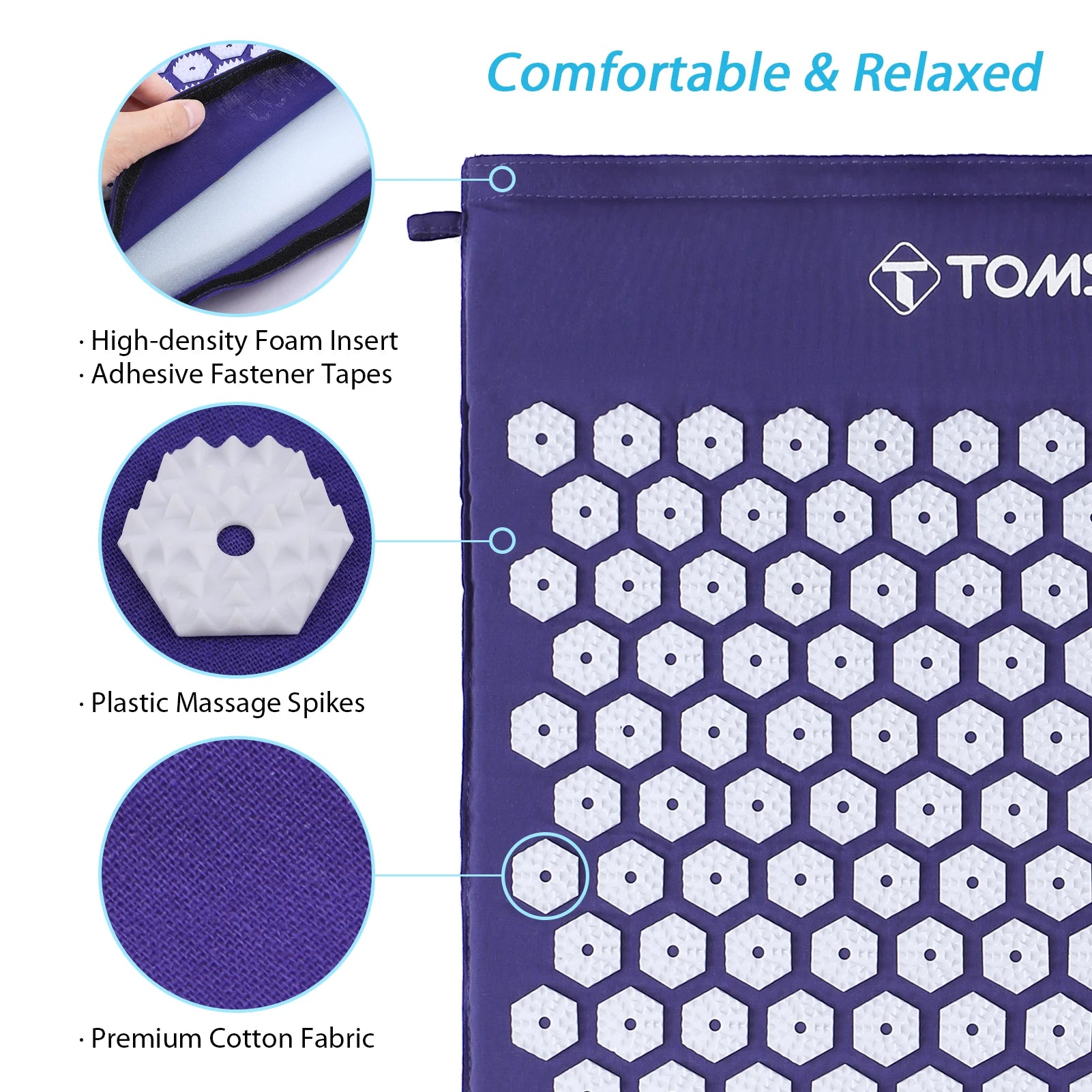 Acupressure Pillow Mat Set for Massage