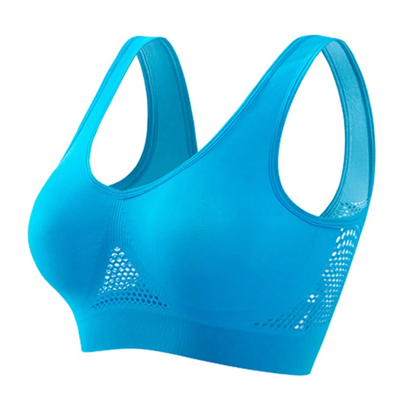 Plus Size Breathable Yoga Running Sports Bra