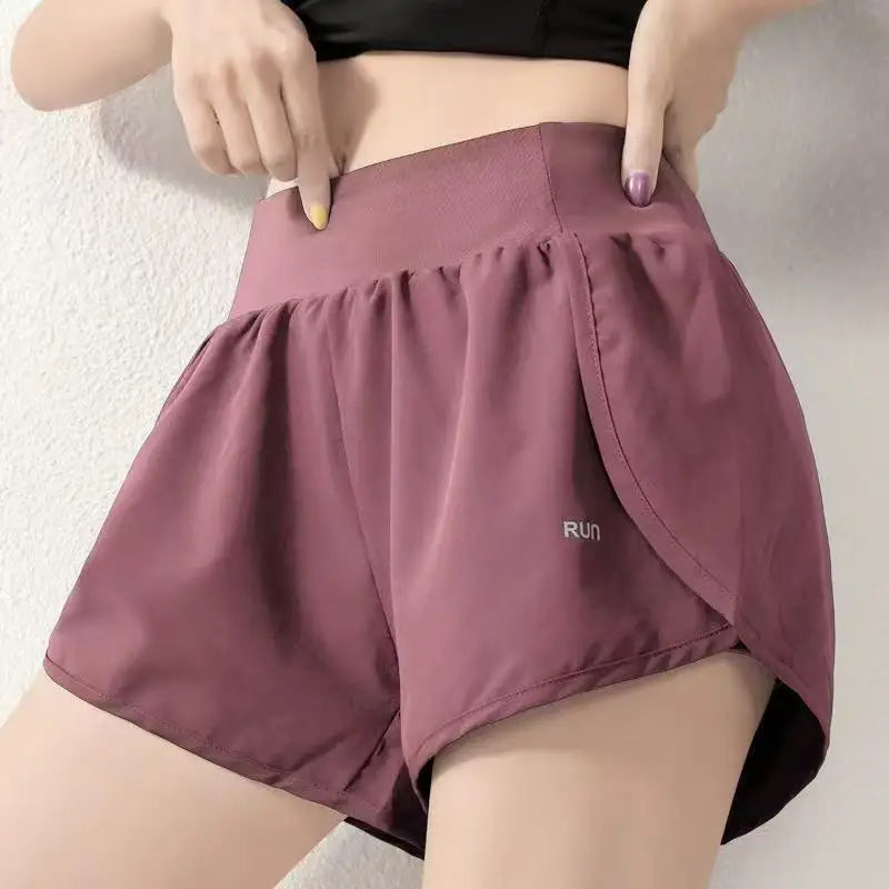 High Waist Yoga Shorts Running Pants Women