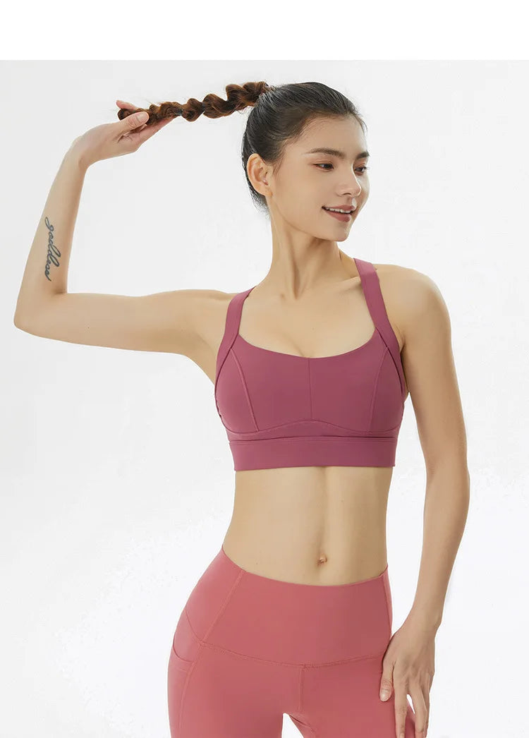 Padded Running Bralette Active Crop Top