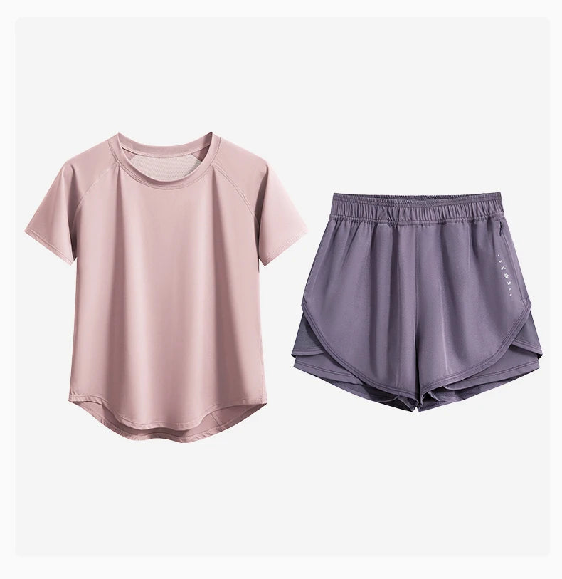 Quick Dry Summer 2 Piece Fitness Set