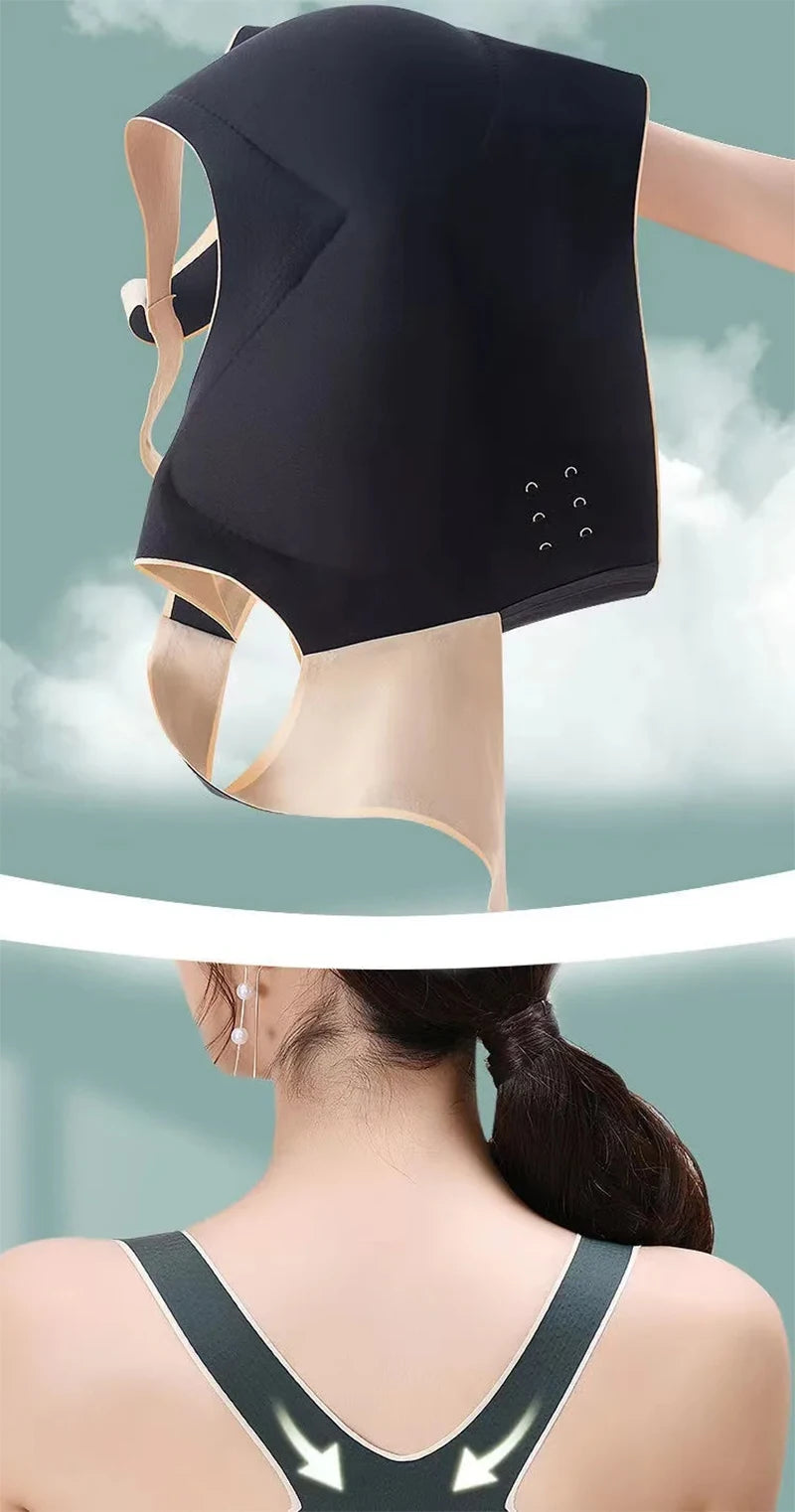 Sports Bra Front Adjustable Buckle