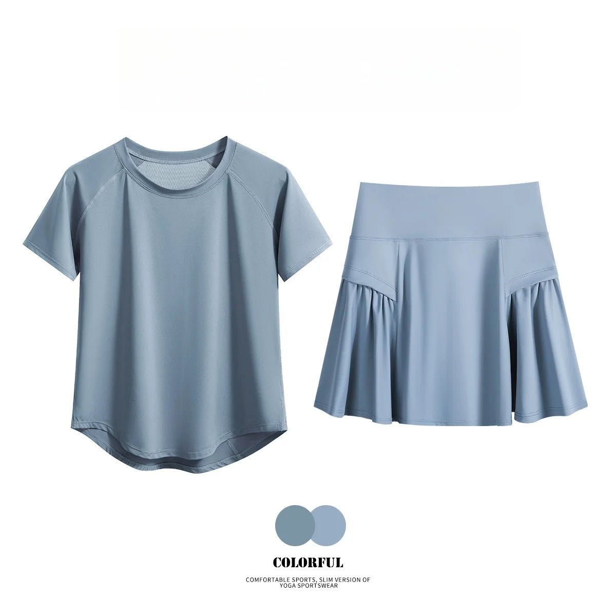 Quick Dry Tennis Skirt Set