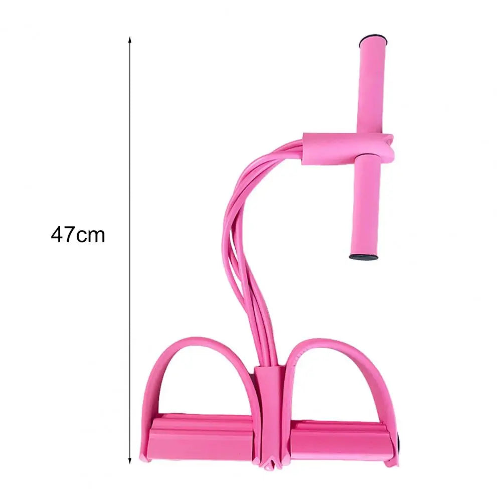 Elastic Sit Up Pull Rope Pedal Trainer