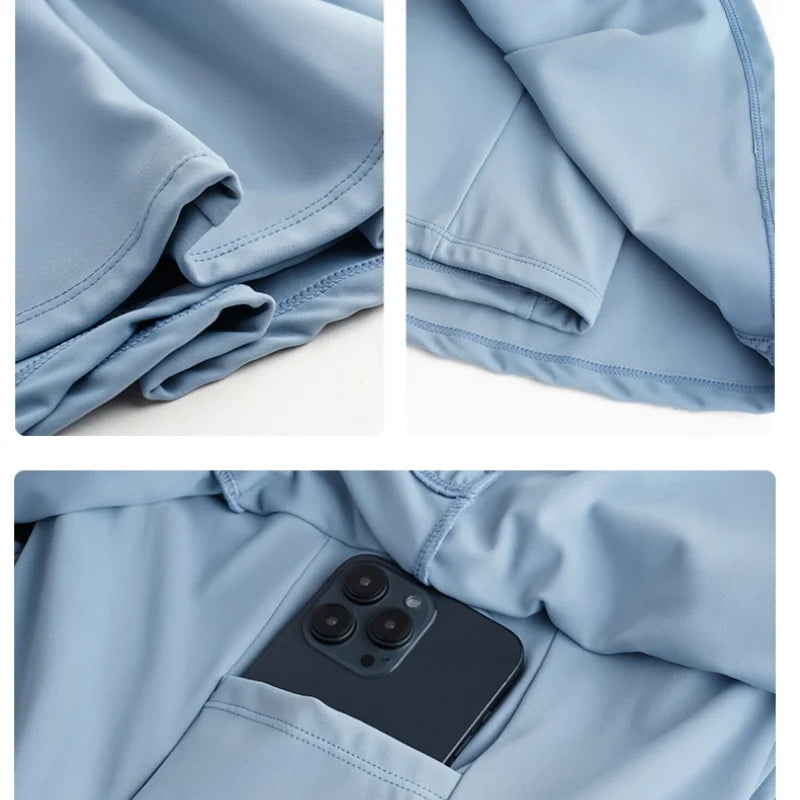 Quick Dry Tennis Skirt Set