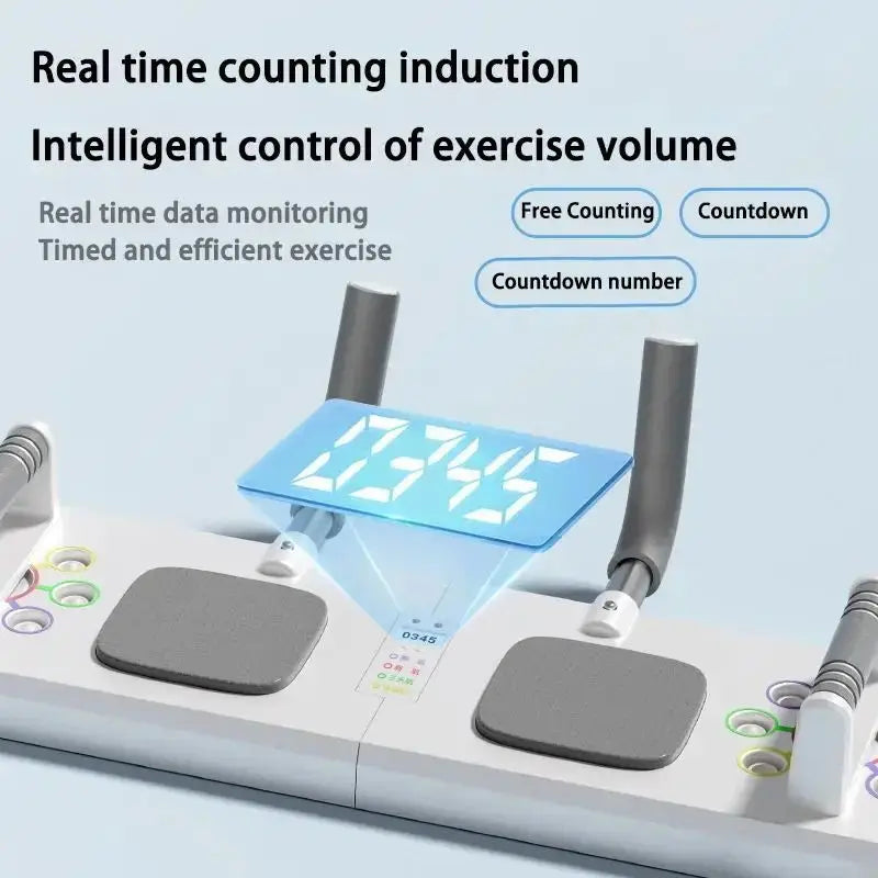 Portable Push Up Sit Up Double Plate Trainer