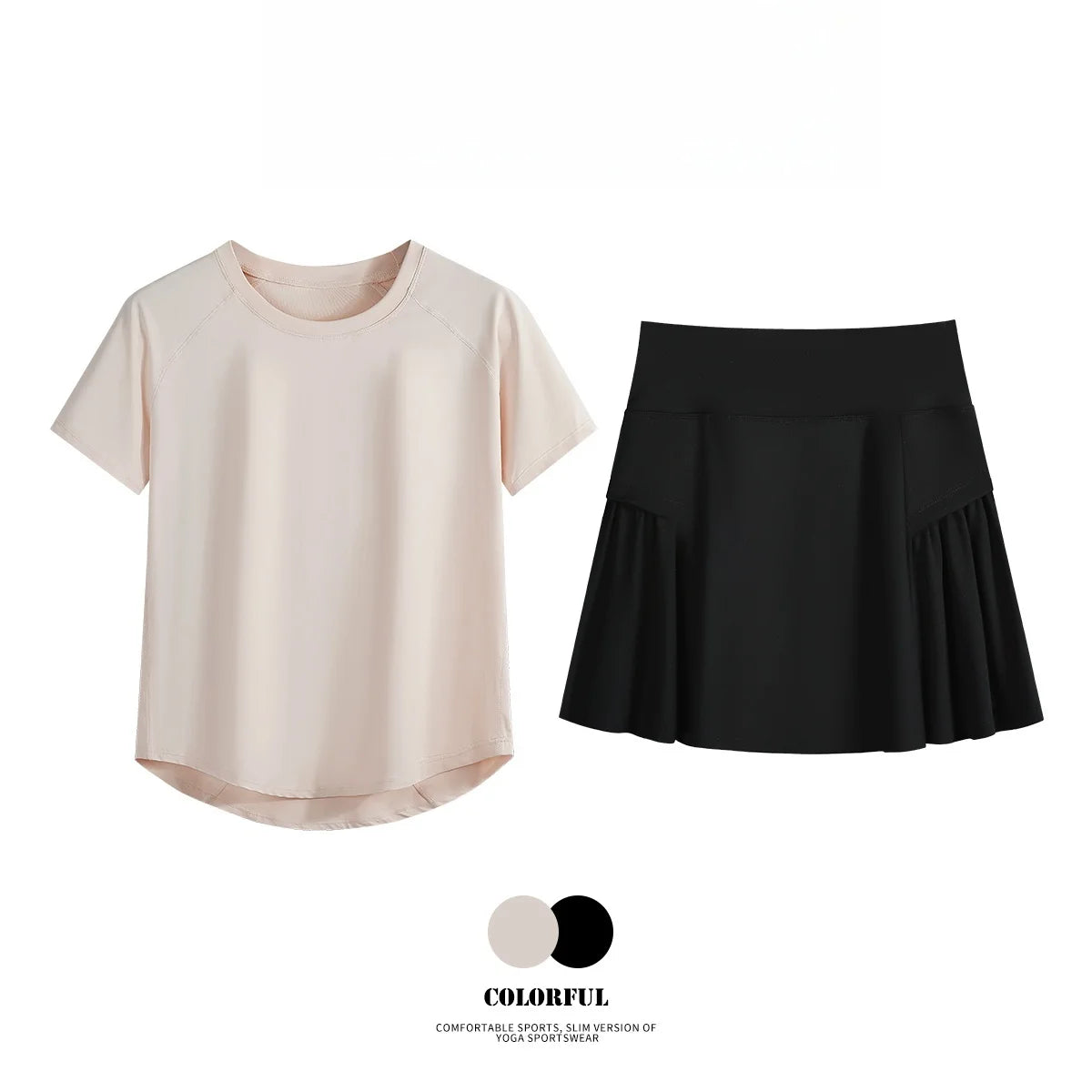 Quick Dry Tennis Skirt Set