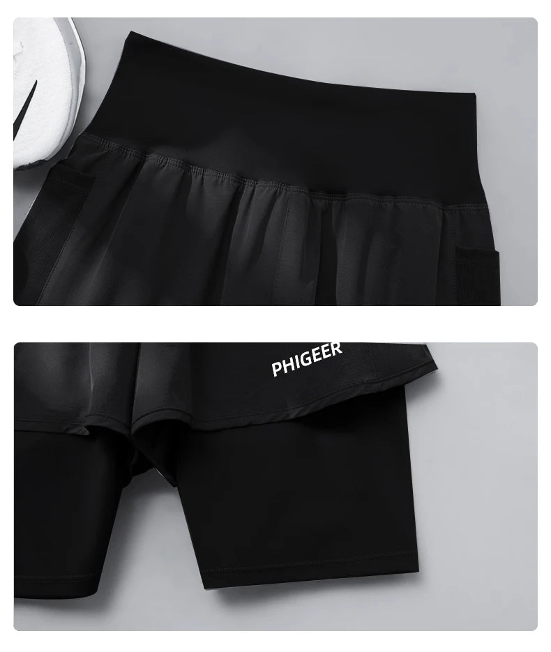 Lightweight Yoga Workout Set 2 in 1 Shorts