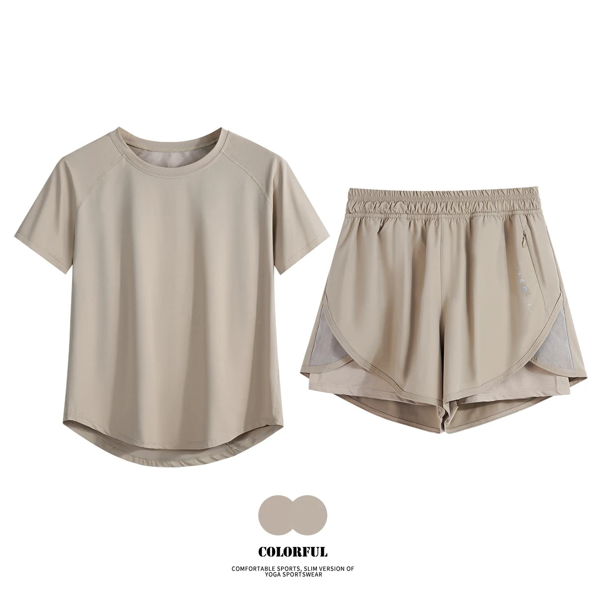 Quick Dry Summer 2 Piece Fitness Set