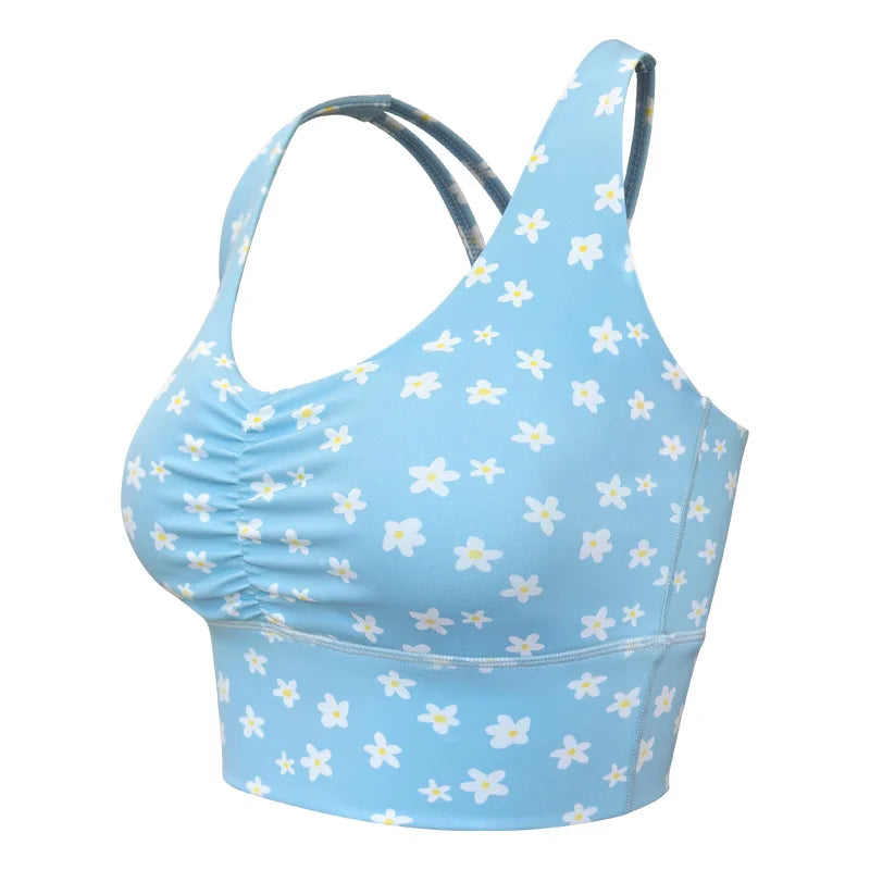 High Strength Sports Bra with Chest Cushion