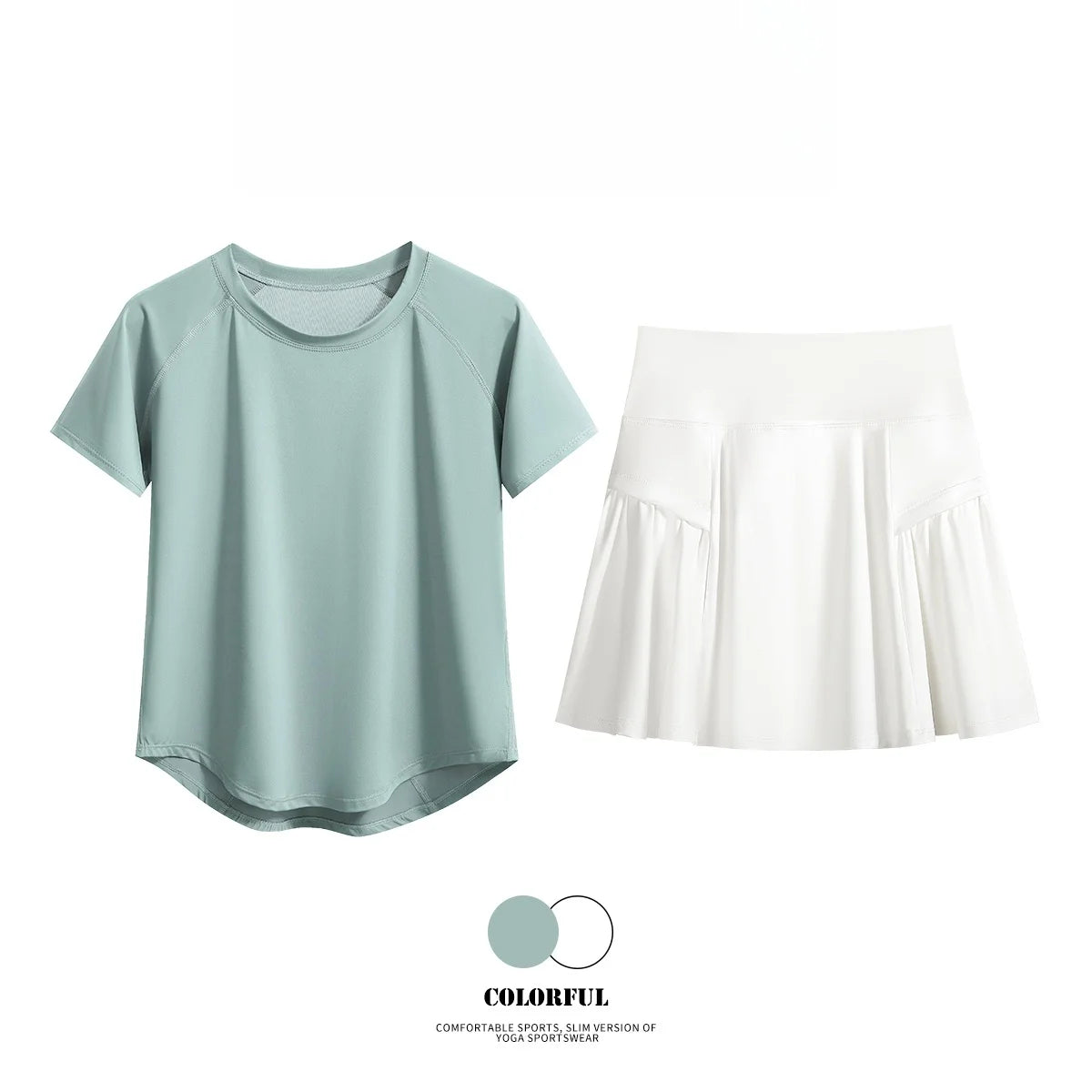Quick Dry Tennis Skirt Set