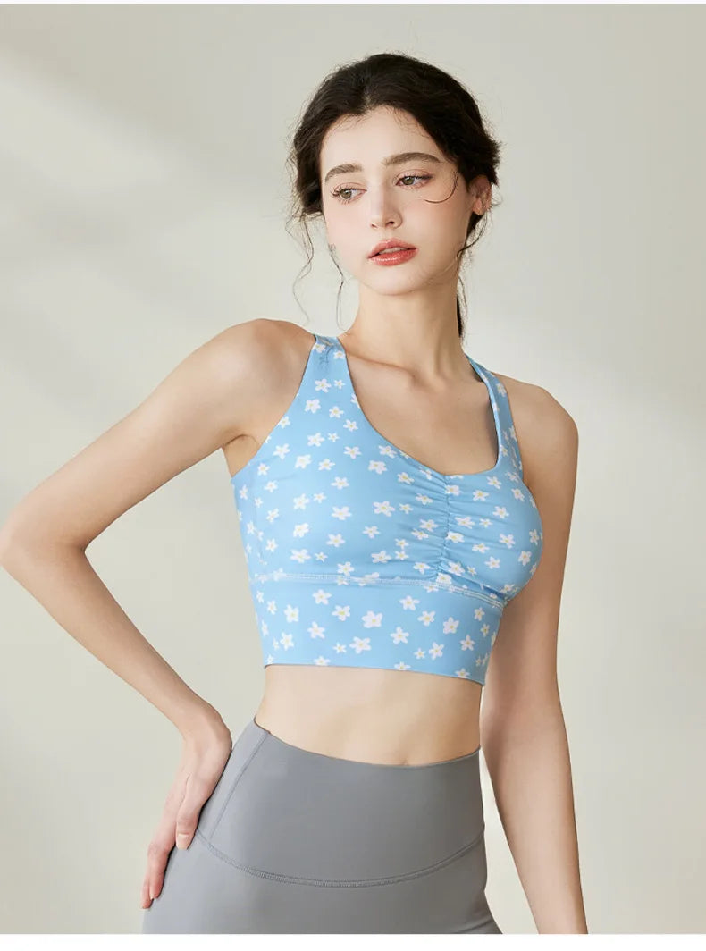 High Strength Sports Bra with Chest Cushion