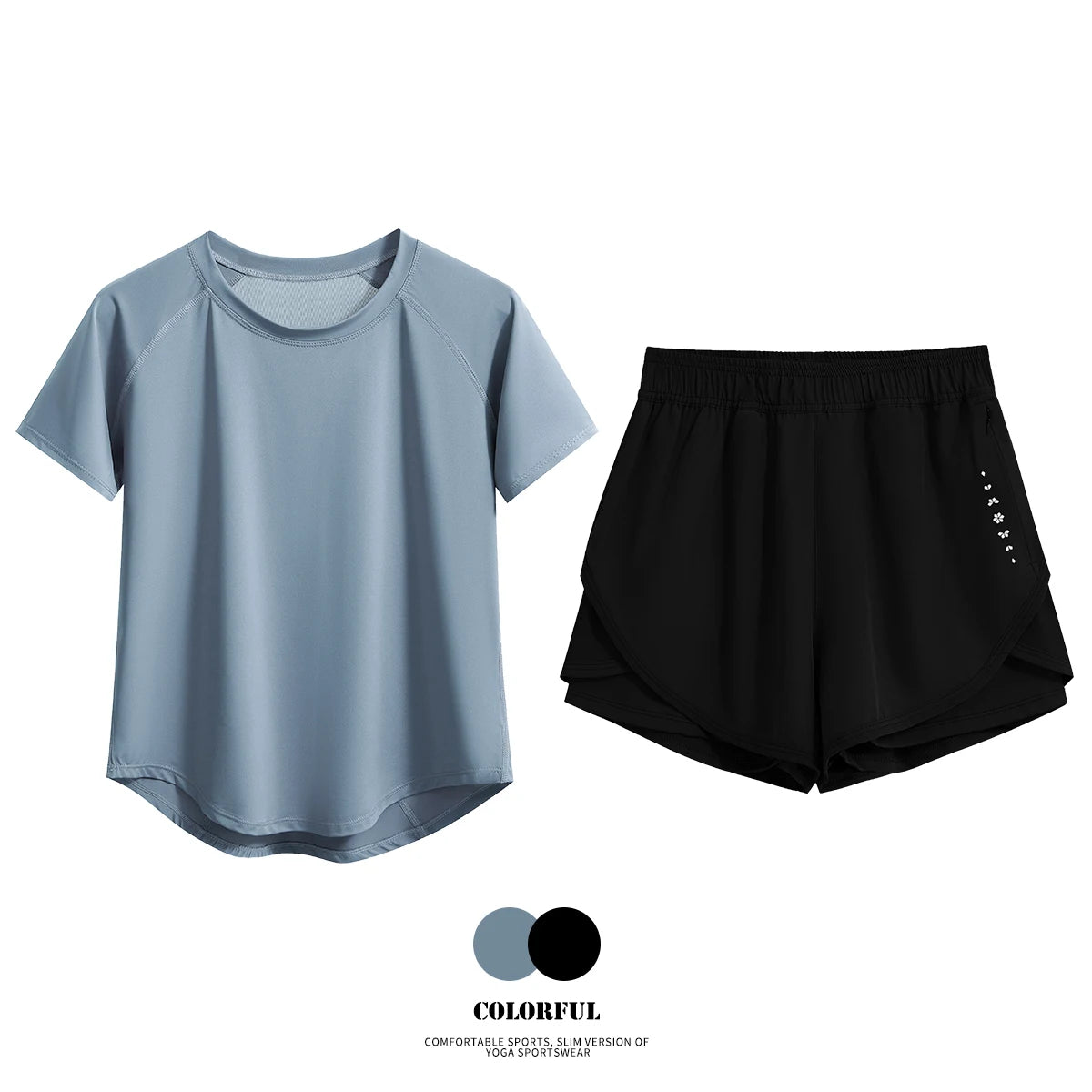 Quick Dry Summer 2 Piece Fitness Set